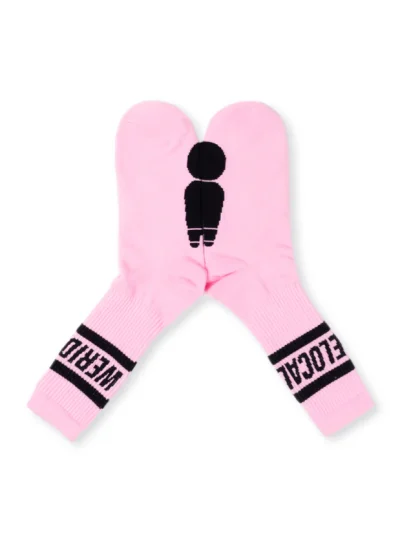 Statement Pink Socks - Image 3