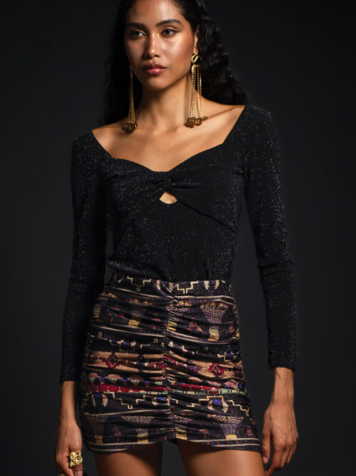 Peace & Chaos Stellar Crop Top - Image 4