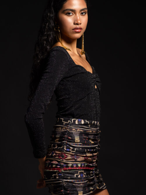 Peace & Chaos Stellar Crop Top - Image 7