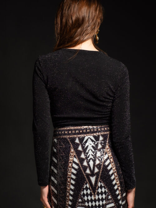 Peace & Chaos Stellar Top - Lurex - Image 4