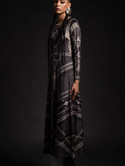 Amulet Long Dress – Velvet