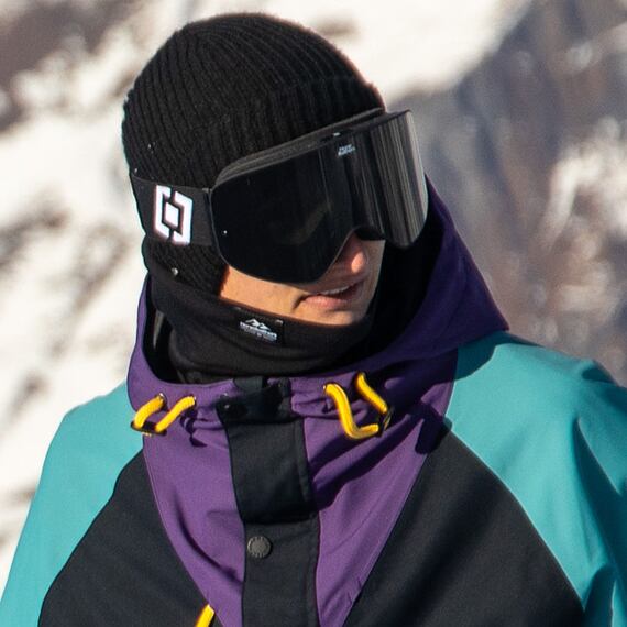 μάσκα horsefeathers edmond snow goggles black smoke για σκι και snowboard