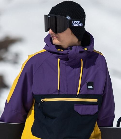 μάσκα horsefeathers edmond snow goggles black smoke για σκι και snowboard