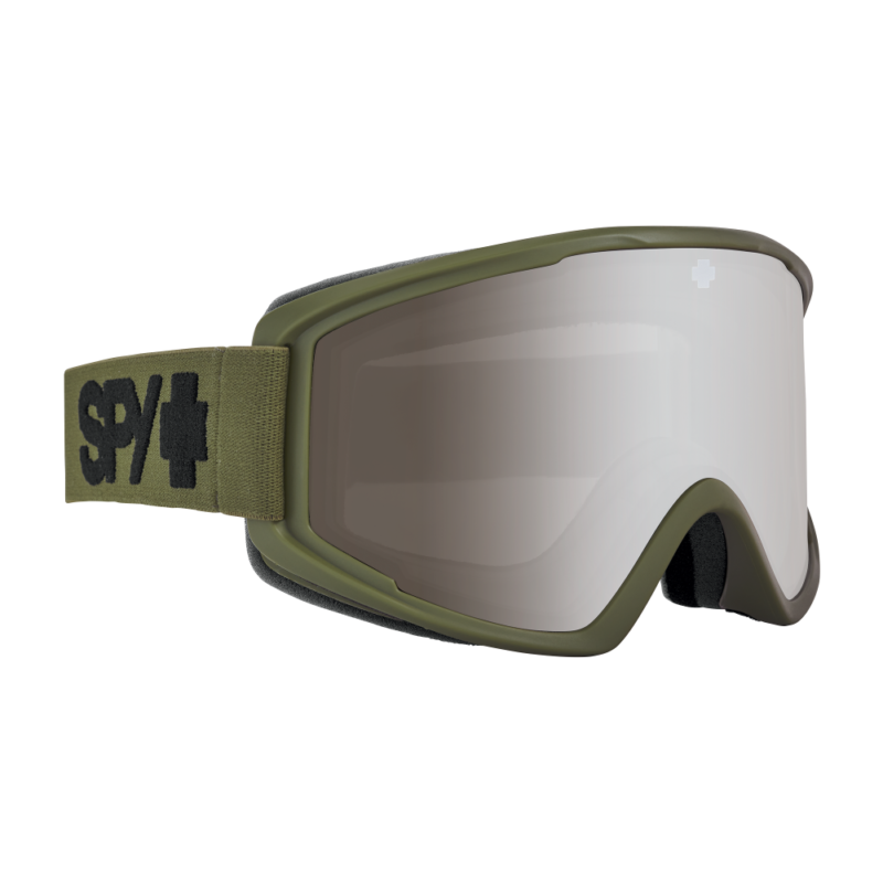 μάσκα crusher spy elite matte olive bronze silver spectra mirror για σκι και snowboard