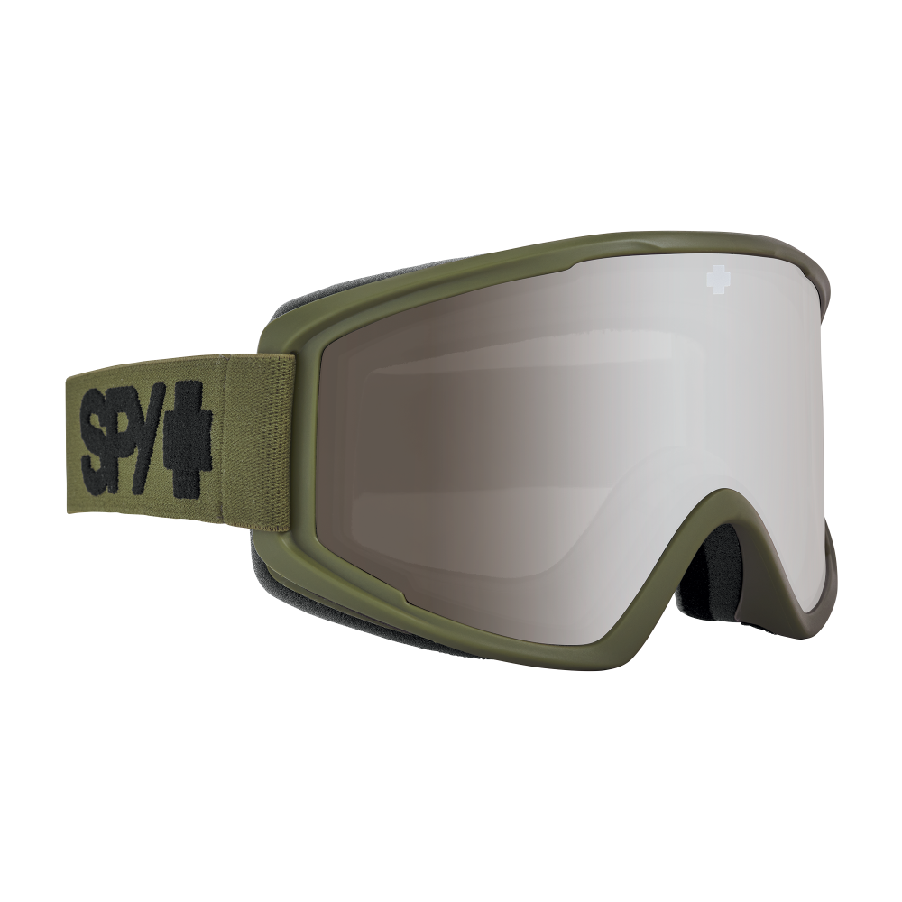 μάσκα crusher spy elite matte olive bronze silver spectra mirror για σκι και snowboard