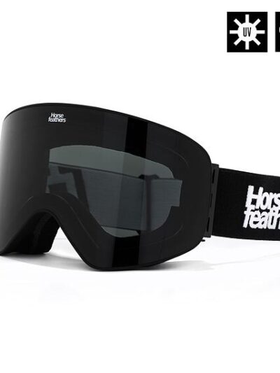 μάσκα horsefeathers edmond snow goggles black smoke για σκι και snowboard