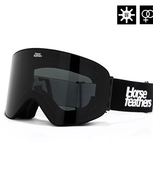 μάσκα horsefeathers edmond snow goggles black smoke για σκι και snowboard