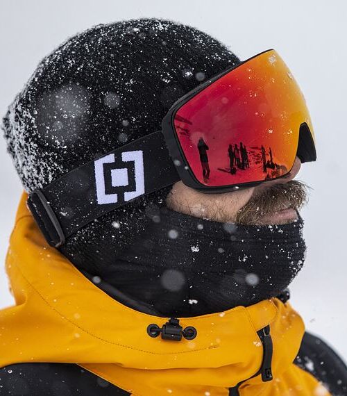 Μάσκα Horsefeathers Scout Snow Goggles Black/Mirror Red - Image 6