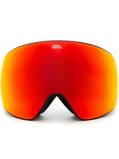 μάσκα horsefeathers scout snow goggles black mirror red για σκι και snowboard