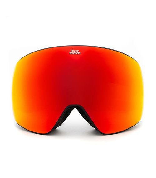 μάσκα horsefeathers scout snow goggles black mirror red για σκι και snowboard