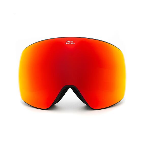 μάσκα horsefeathers scout snow goggles black mirror red για σκι και snowboard