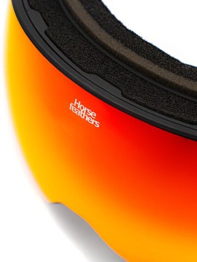 μάσκα horsefeathers scout snow goggles black mirror red για σκι και snowboard