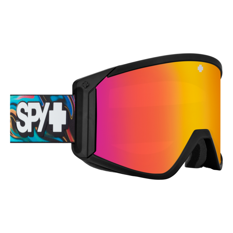 μάσκα raider spy psychedelic ml bronze pink spectra mirror βουνού για σκι και snowboard