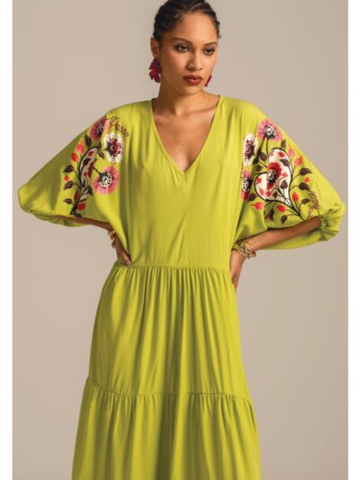 γυναικείο μακρύ φόρεμα από την peace and chaos , camelia long dress