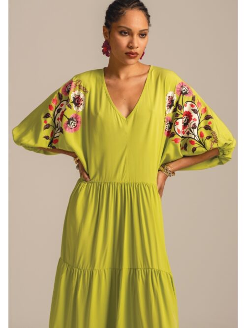 γυναικείο μακρύ φόρεμα από την peace and chaos , camelia long dress