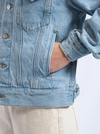 Dr.Denim Τζιν Μπουφάν Joey Trucker Jacket - Stream Light Retro - Image 15
