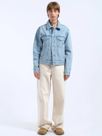 Dr.Denim Τζιν Μπουφάν Joey Trucker Jacket - Stream Light Retro - Image 18
