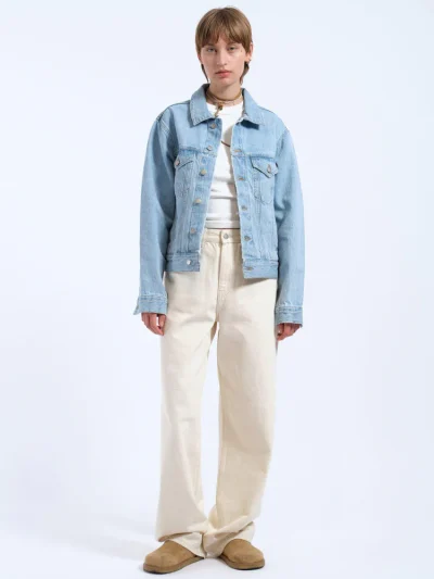 Dr.Denim Τζιν Μπουφάν Joey Trucker Jacket - Stream Light Retro - Image 3