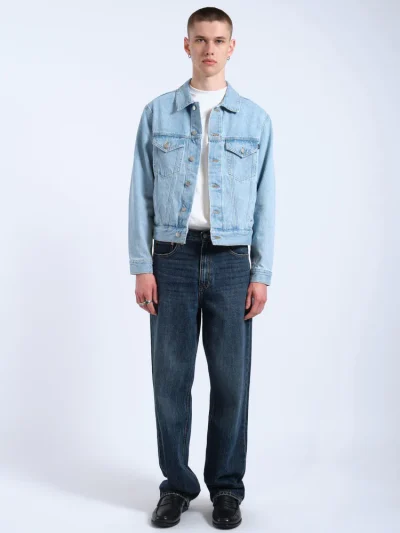 Dr.Denim Τζιν Μπουφάν Joey Trucker Jacket - Stream Light Retro - Image 6