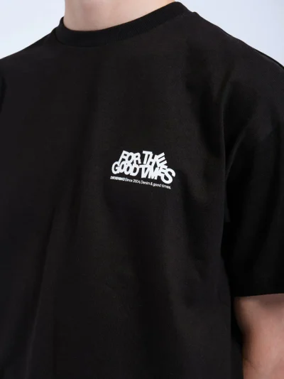 Dr.Denim Trooper Tee - Black Κοντομάνικη Μπλούζα - Image 5