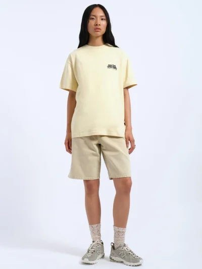Dr.Denim Trooper Tee - Light Yellow Κοντομάνικη Μπλούζα - Image 12