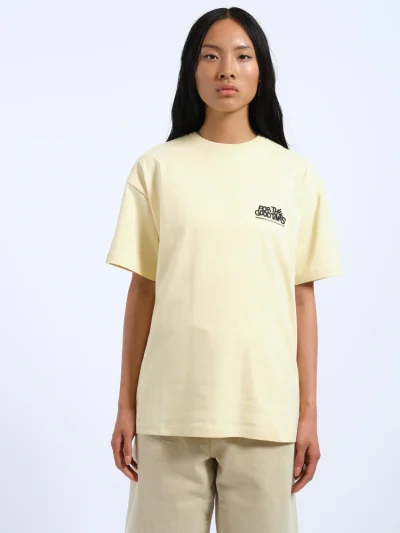 Dr.Denim Trooper Tee - Light Yellow Κοντομάνικη Μπλούζα - Image 14