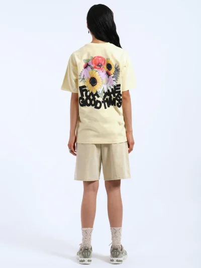 Dr.Denim Trooper Tee - Light Yellow Κοντομάνικη Μπλούζα - Image 15
