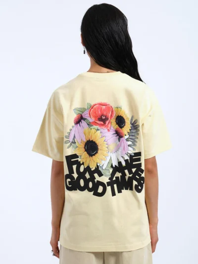 Dr.Denim Trooper Tee - Light Yellow Κοντομάνικη Μπλούζα - Image 16