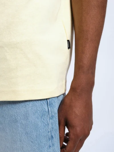 Dr.Denim Trooper Tee - Light Yellow Κοντομάνικη Μπλούζα - Image 4