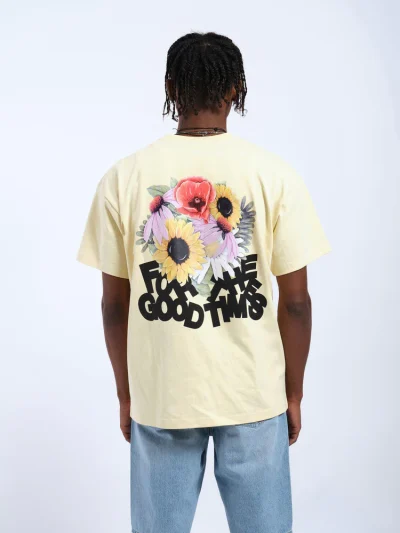 Dr.Denim Trooper Tee - Light Yellow Κοντομάνικη Μπλούζα - Image 10