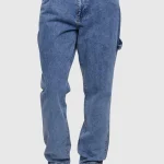 ανδρικό τζιν παντελόνι baggy workwear denim από την εταιρεία karl kani σε μπλε απόχρωση