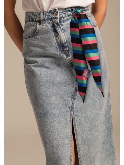 γυναικεία τζιν φούστα από την Peace and chaos, karmic denim skirt