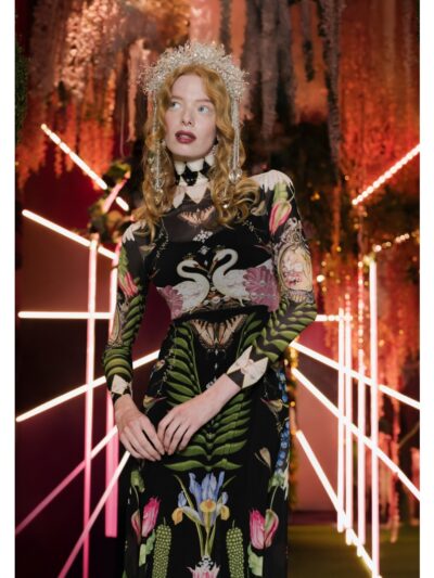 valentines long dress γυναικεία μακρύ φόρεμα διαφάνεια σε ιδιαίτερα σχέδια από την peace and chaos