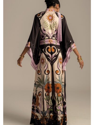 γυναικείο φόρεμα σε σατέν ύφασμα από την Peace and chaos, ancestress dress silky