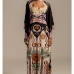 γυναικείο φόρεμα σε σατέν ύφασμα από την Peace and chaos, ancestress dress silky