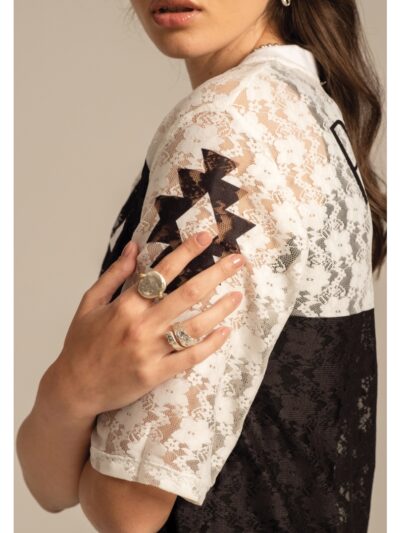 Peace & Chaos Cosmos Lace Long Dress - Image 7