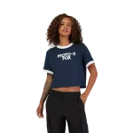 γυναικείο κοντό μπλουζάκι από την fox, circa 74 ringer tee