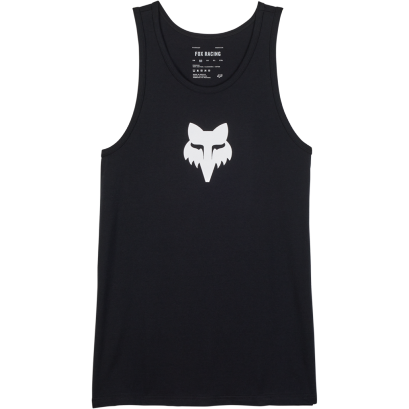 αμάνικη μπλούζα σε μαύρο χρώμα fox head prem tank