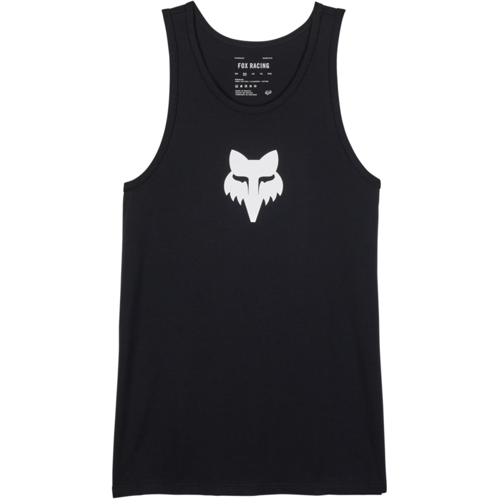 αμάνικη μπλούζα σε μαύρο χρώμα fox head prem tank