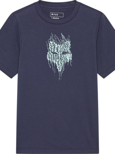 παιδικό μπλουζάκι fox youth bark tee σε μπλε χρώμα