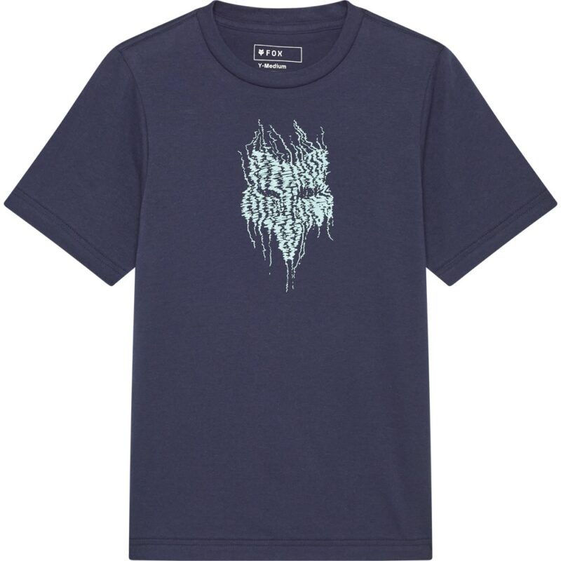 παιδικό μπλουζάκι fox youth bark tee σε μπλε χρώμα
