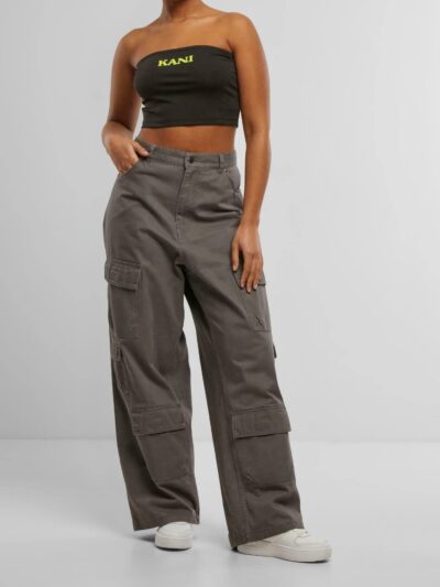 Karl Kani Retro Bandeau Top Black Γυναικείο Τοπ - Image 3