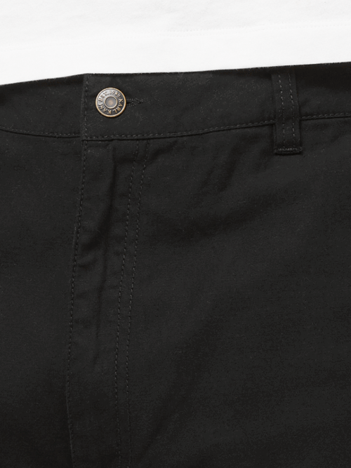 Karl Kani Retro Washed Cargo Shorts Black Ανδρική Βερμούδα - Image 3
