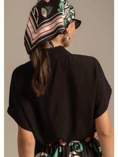 Peace & Chaos Lily Shirt - Black - Image 3