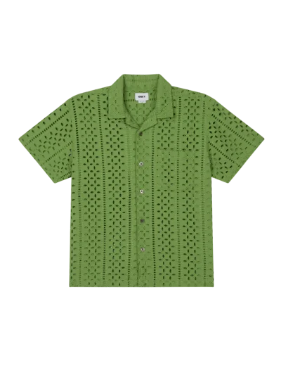 γυναικείο πλεκτό πράσινο πουκάμισο obey ayers shirt
