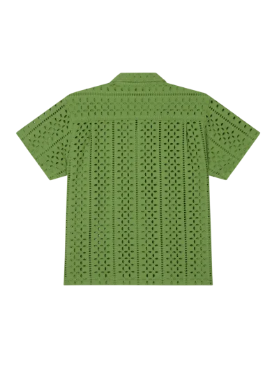 γυναικείο πλεκτό πράσινο πουκάμισο obey ayers shirt