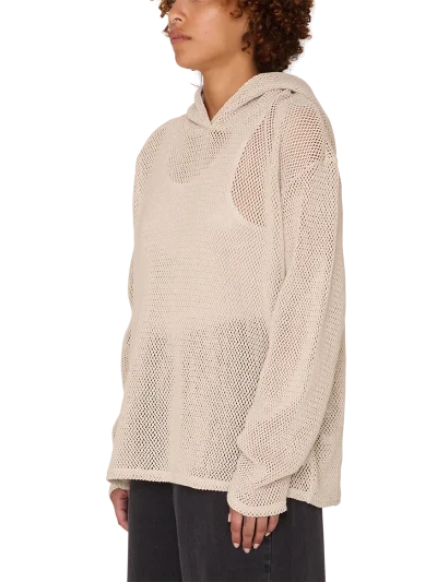γυναικεία μπλούζα με κουκούλα obey billy mesh hood