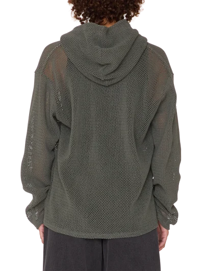 γυναικεία μπλούζα με κουκούλα obey billy mesh hood