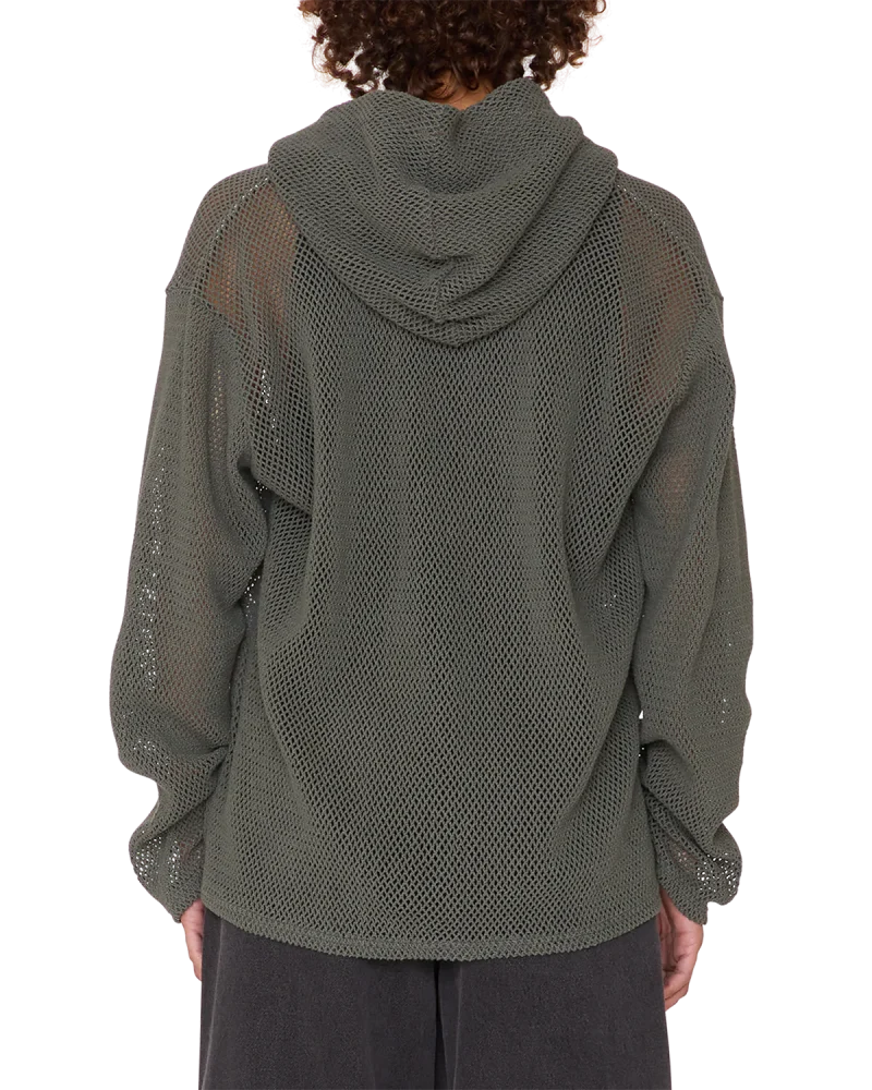 γυναικεία μπλούζα με κουκούλα obey billy mesh hood