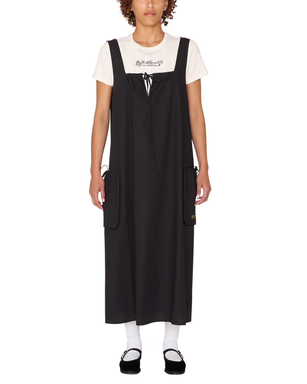 γυναικείο φόρεμα από την obey σε μαύρο χρώμα, ceremony cinch dress